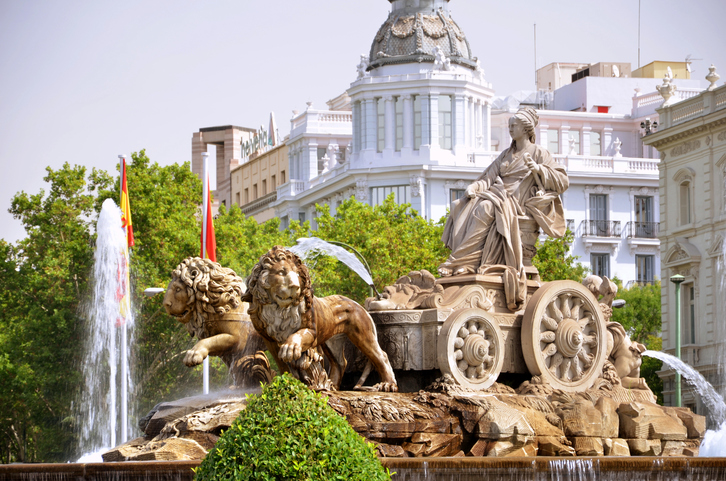 La mitología en los monumentos de Madrid