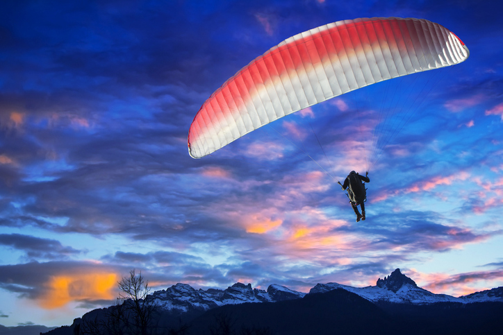 Dónde volar en parapente en Madrid