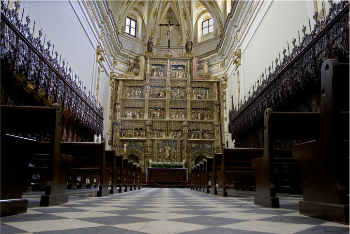 retablo monasterio del Paular
