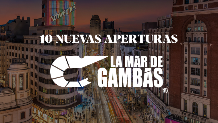 La Mar de Gambas crece con la apertura de diez nuevas cervecerías, tres de ellas en Madrid
