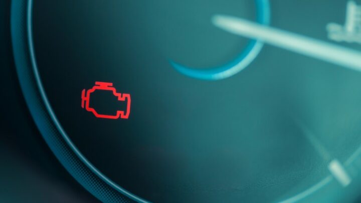 Luz de avería del motor encendida