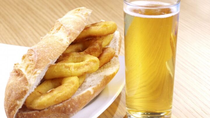 ¿Cuál es el origen del bocadillo de calamares?