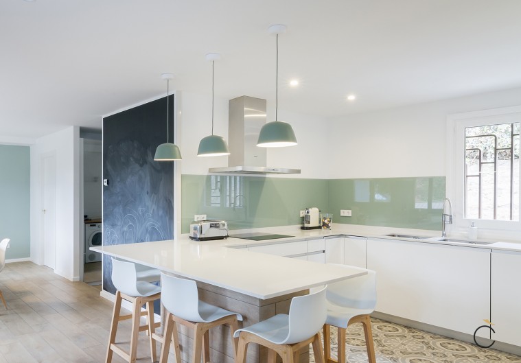 Las cocinas blancas son tendencia en Madrid