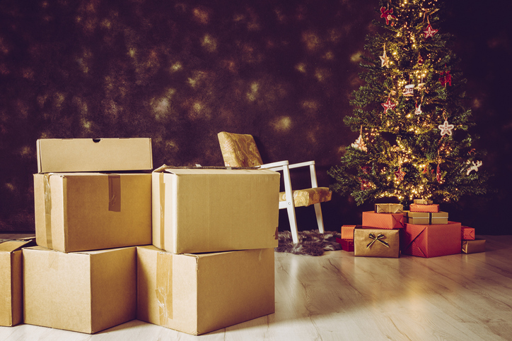 ¿Es recomendable hacer una mudanza en Navidad?