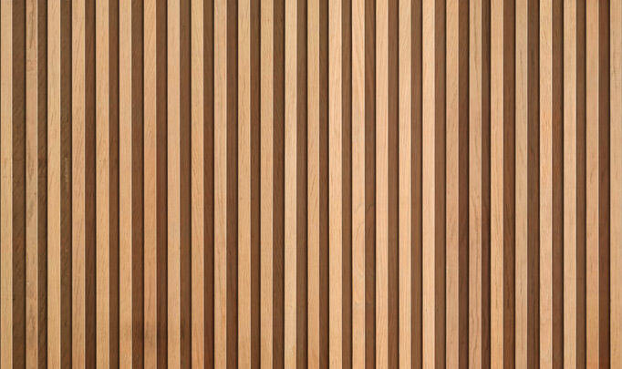 Los paneles de madera de WoodUpp funcionan como paneles acústicos porque el fieltro trasero absorbe el eco
