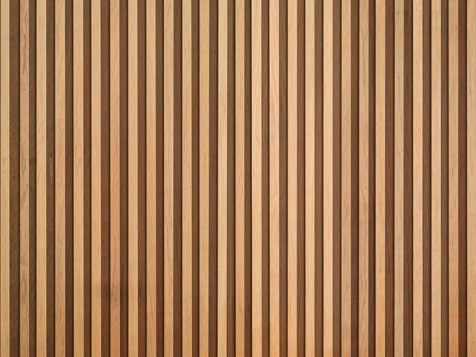 Los paneles de madera de WoodUpp funcionan como paneles acústicos porque el fieltro trasero absorbe el eco